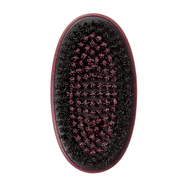 Red Premium Mixed Boar Brush Medium & Hard Bristles [2 Bristles In 1 Body] #BR01