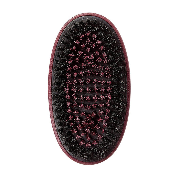 Red Premium Mixed Boar Brush Medium & Hard Bristles [2 Bristles In 1 Body] #BR01