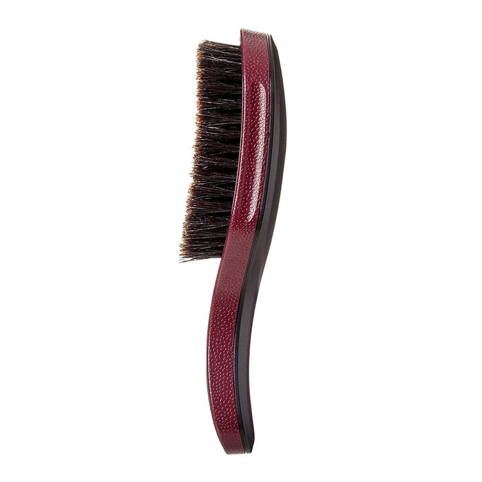 Red Premium Mixed Boar Brush Medium & Hard Bristles [2 Bristles In 1 Body] #BR02