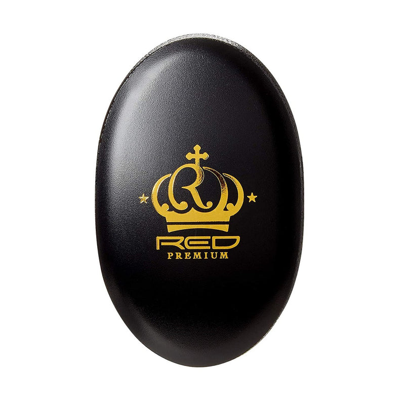 Red Premium Mixed Boar Palm Brush with Case Medium & Hard Bristles [Medium and Hard 2-IN-1] #BR04