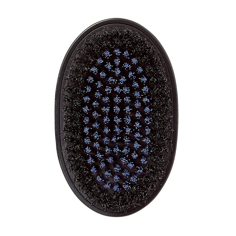Red Premium Mixed Boar Palm Brush with Case Medium & Hard Bristles [Medium and Hard 2-IN-1] #BR04