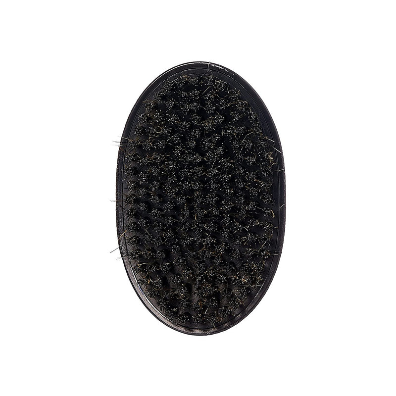 Red Premium Bow Wow X Pocket Wave Boar Brush with Case Medium Bristles [Blue Camo] #BR06