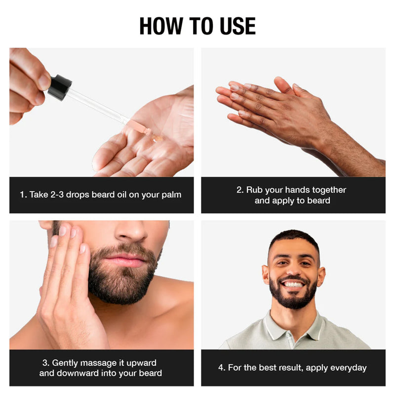 Red by Kiss GROOMANE Beard Oil Vanilla 3 oz #GR21