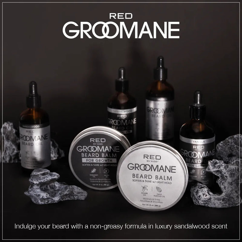 Red by Kiss GROOMANE Beard Balm 3 oz #GR22
