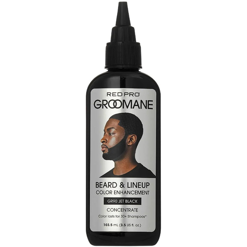 Red Pro GROOMANE Beard & Lined Color Enhancement - For Beard & Hairline 3.5 oz [3 Color Options]