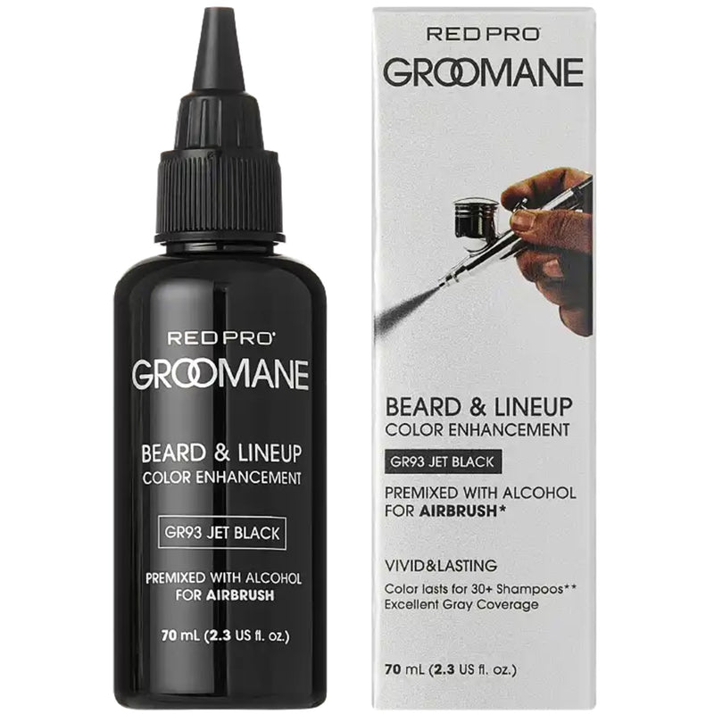 Red Pro GROOMANE Beard & Lined Color Enhancement - Premixed for Airbrush 2.3 oz [3 Color Options]