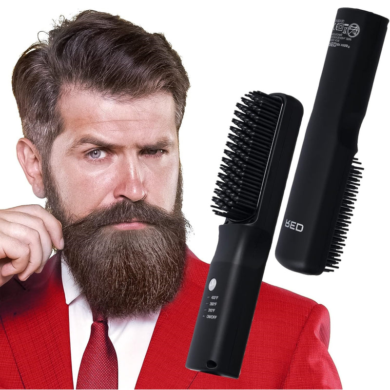Red by Kiss Beard & Hair Straightener #HC16