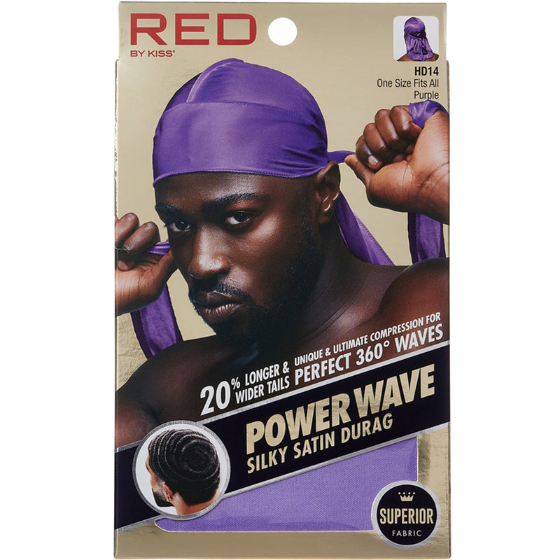 Red by Kiss Power Wave Silky Satin Durags [8 Color Options]