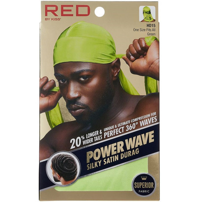 Red by Kiss Power Wave Silky Satin Durags