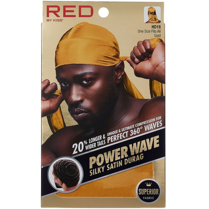 Red by Kiss Power Wave Silky Satin Durags [8 Color Options]