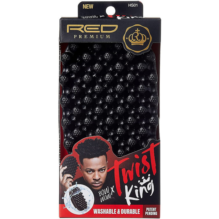 Red Premium Bow Wow X Twist King Styler Washable and Durable #HS01