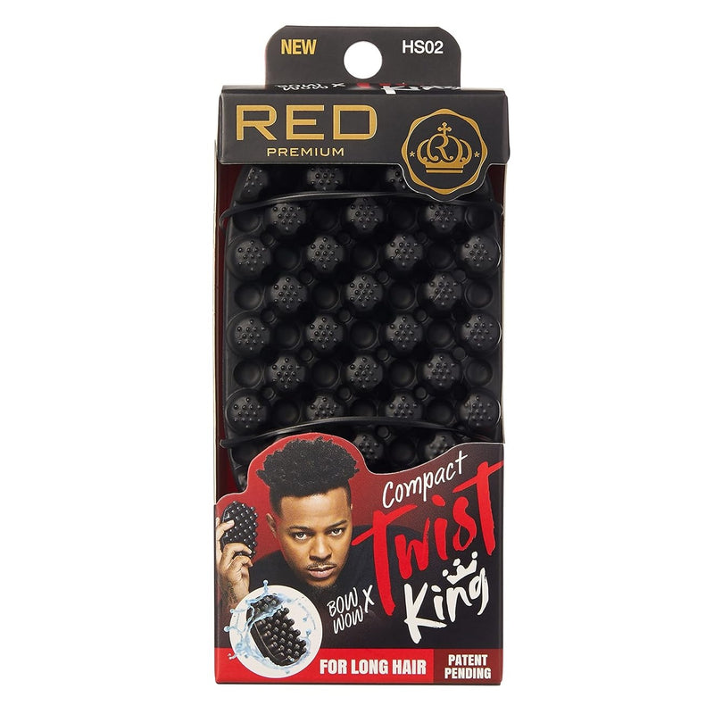 Red Premium Bow Wow X Twist King Styler Washable and Durable [MINI SIZE] #HS02