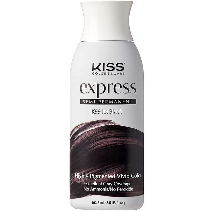 Kiss Express Semi Permanent Hair Color 3.5 oz