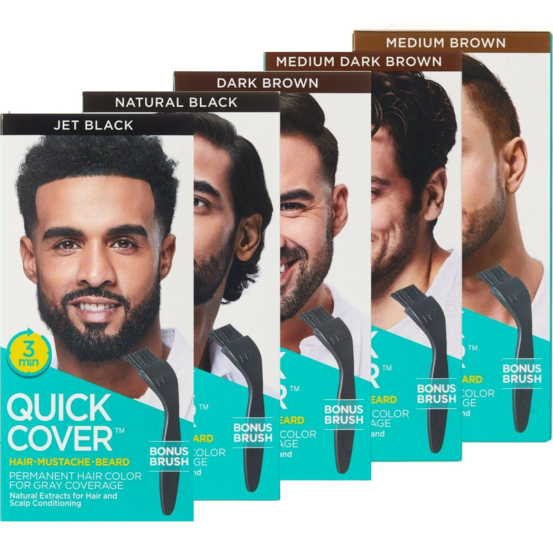 Kiss Quick Cover For Men Permanent Hair Color