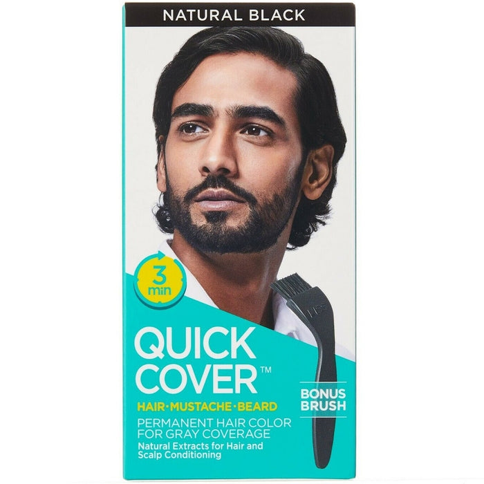 Kiss Quick Cover For Men Permanent Hair Color