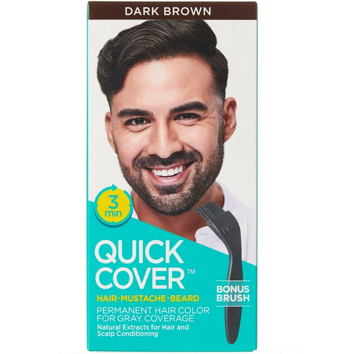 Kiss Quick Cover For Men Permanent Hair Color