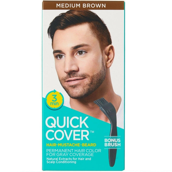 Kiss Quick Cover For Men Permanent Hair Color