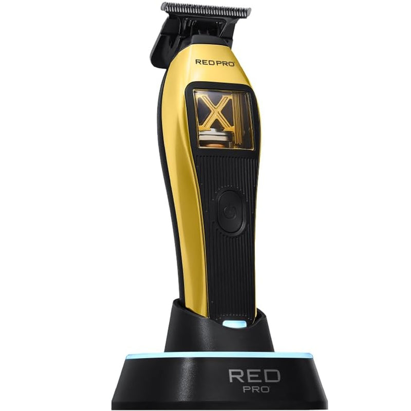 Red Pro X-King Vector Motor Cordless Trimmer Gold #VCT01