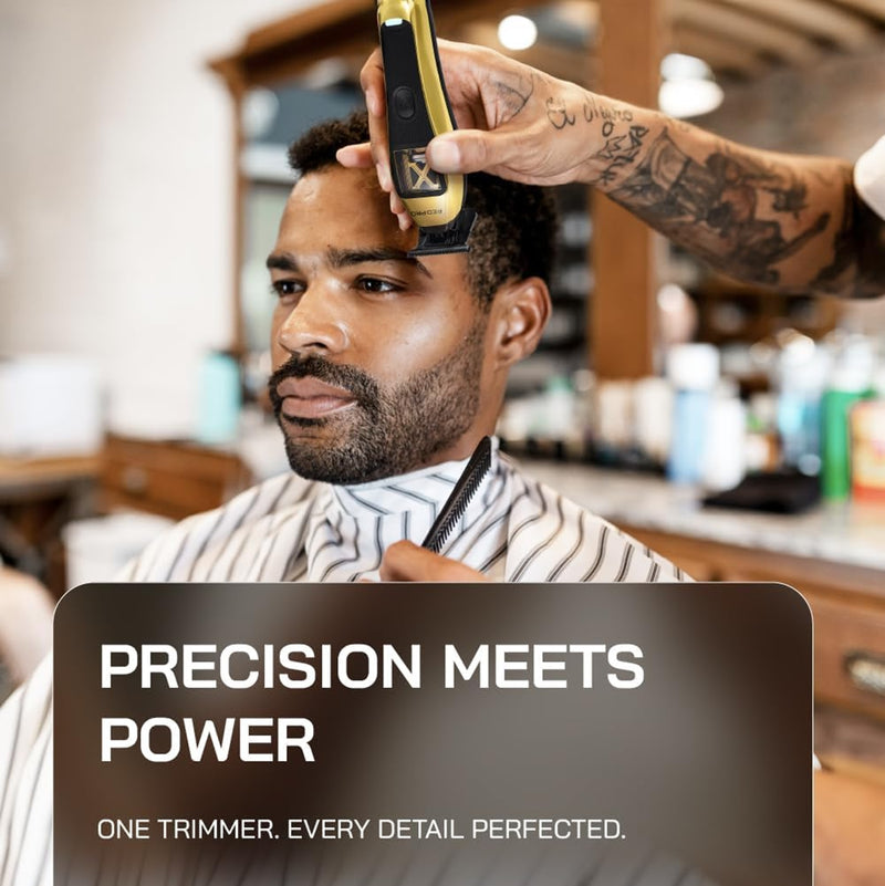 Red Pro X-King Vector Motor Cordless Trimmer Gold #VCT01