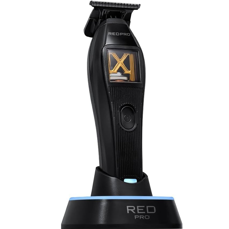 Red Pro X-King Vector Motor Cordless Trimmer Black #VCT02