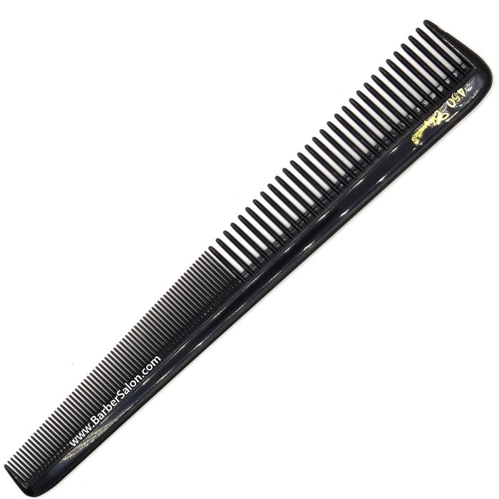 Krest Cleopatra 450 Barber Combs Black [12 Pack]