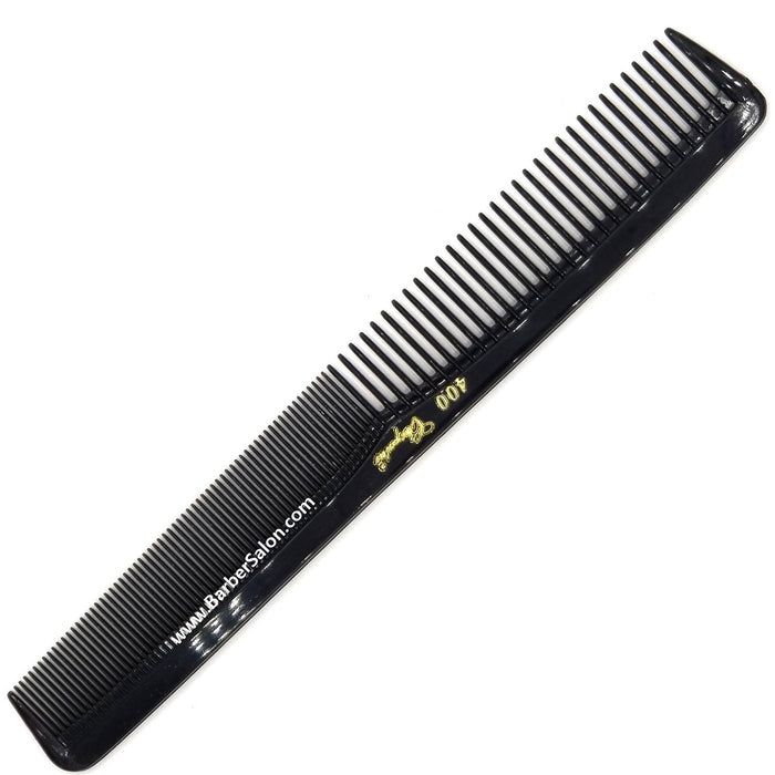 Krest Cleopatra 400 All Purpose Styling Combs Black [12 Pack]