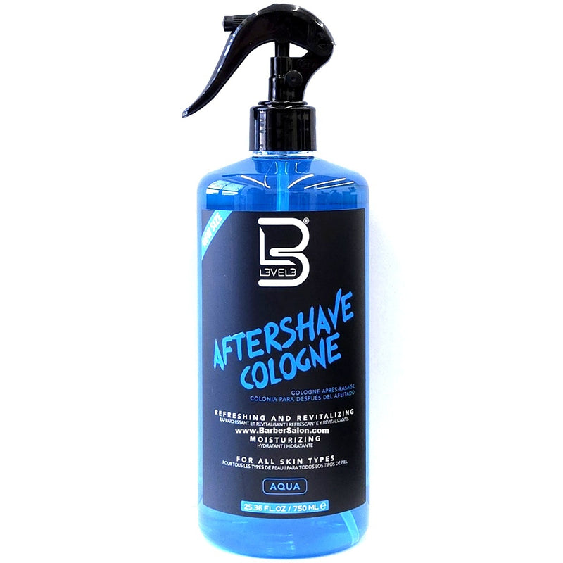 L3VEL3 After Shave Spray Cologne with Trigger Aqua 25.36 oz