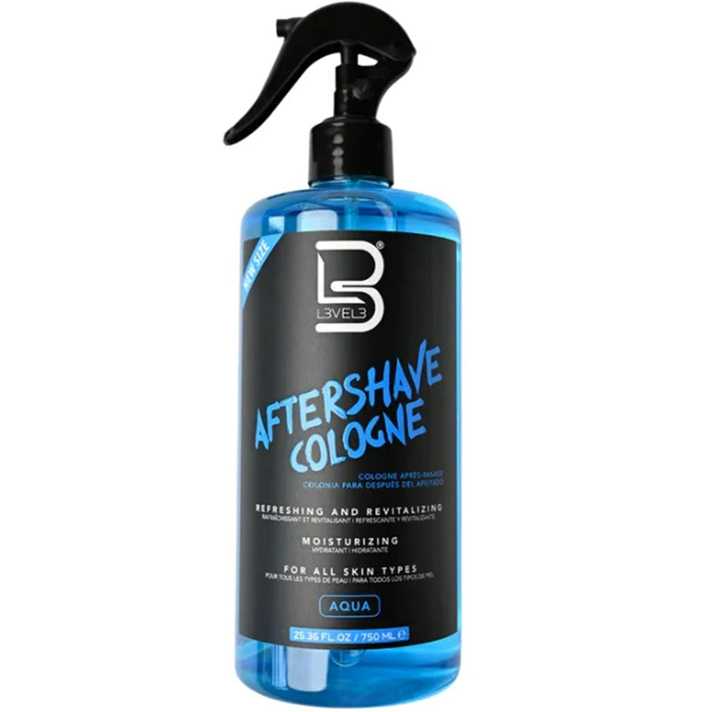 L3VEL3 After Shave Spray Cologne with Trigger Aqua 25.36 oz