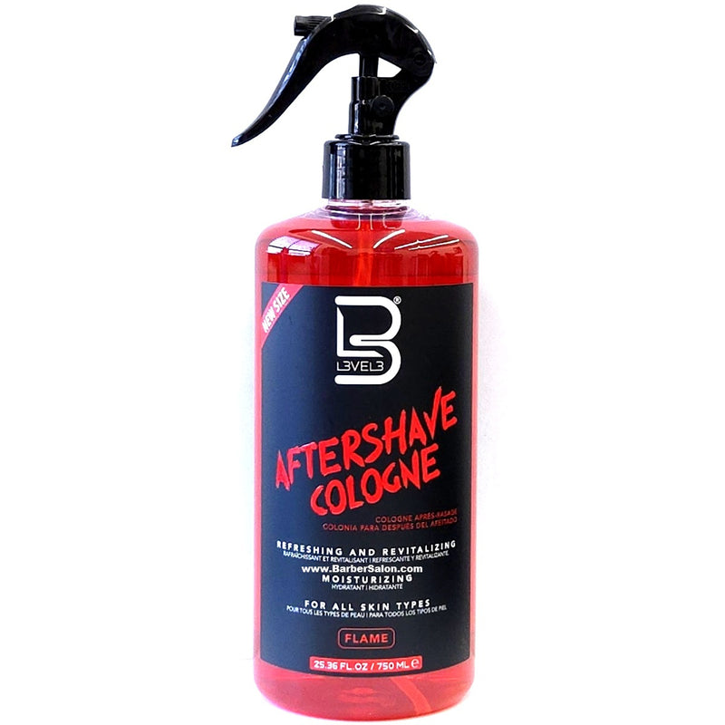 L3VEL3 After Shave Spray Cologne with Trigger Flame 25.36 oz