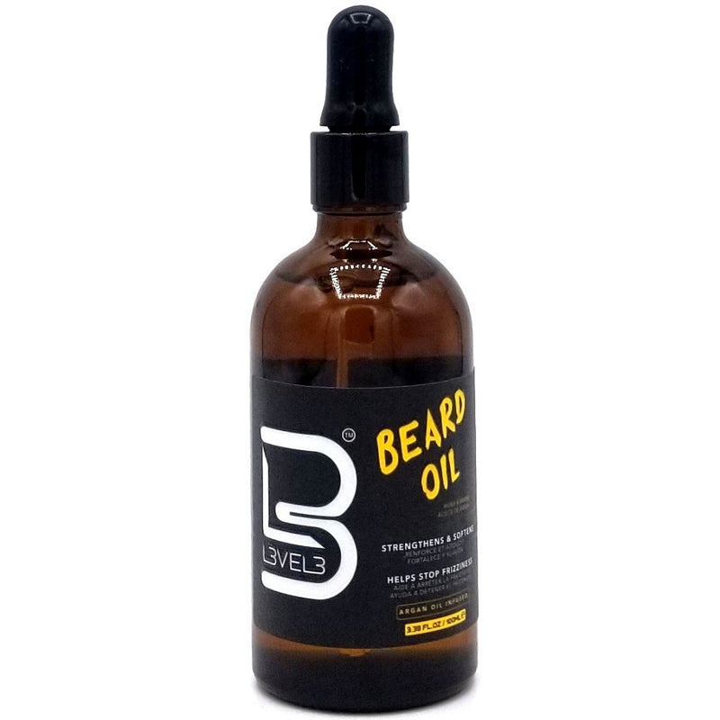 L3VEL3 Beard Oil 3.38 oz - 12 Pack (Bulk)