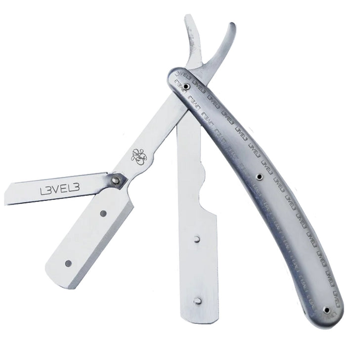 L3VEL3 Butterfly Razor Silver