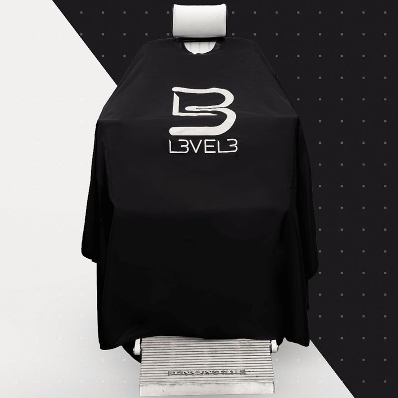L3VEL3 Professional Rubber Neck Cutting Cape [5 Color Options]