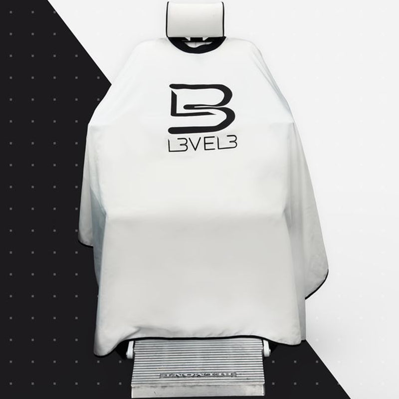 L3VEL3 Professional Rubber Neck Cutting Cape [5 Color Options]