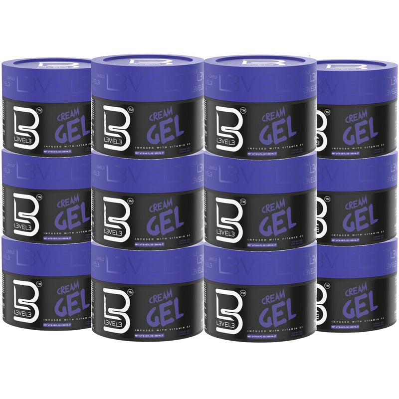 L3VEL3 Cream Gel 8.45 oz - 12 Pack (Bulk)