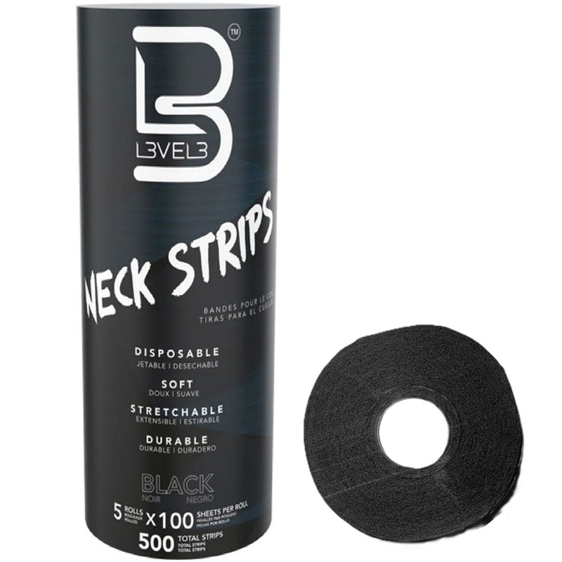 L3VEL3 Neck Paper 500 Strips [6 Color Options]
