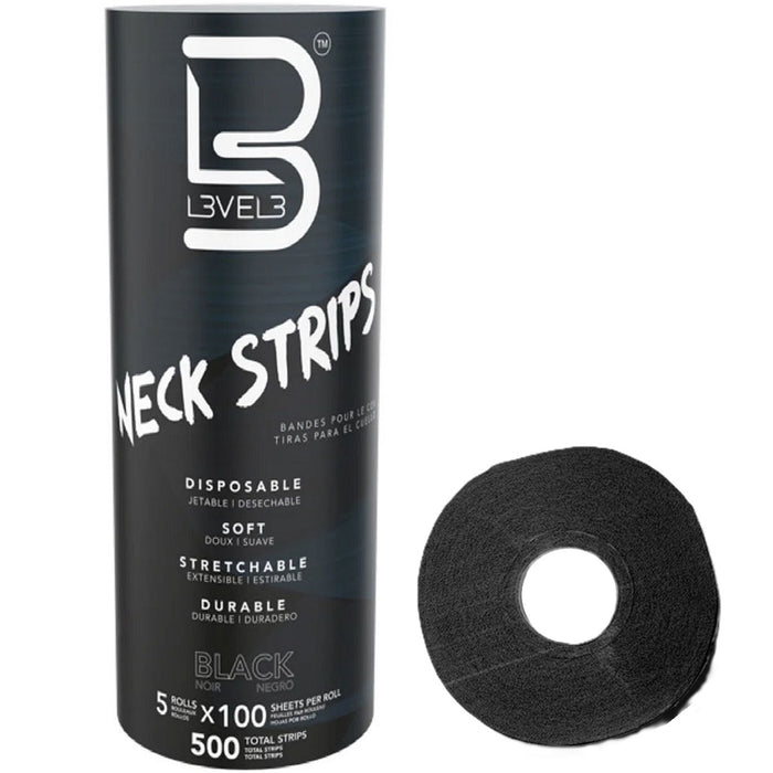 L3VEL3 Neck Paper 500 Strips [6 Color Options]