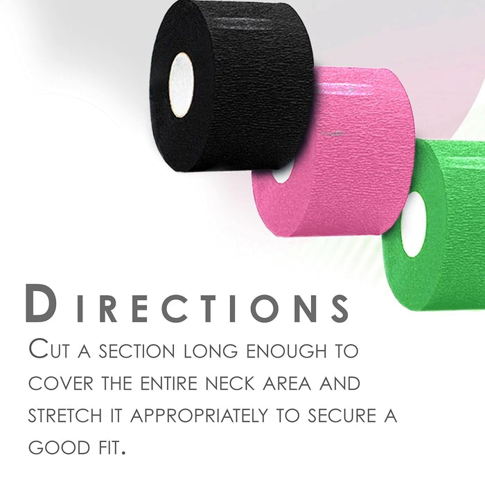 L3VEL3 Neck Paper 500 Strips [6 Color Options]