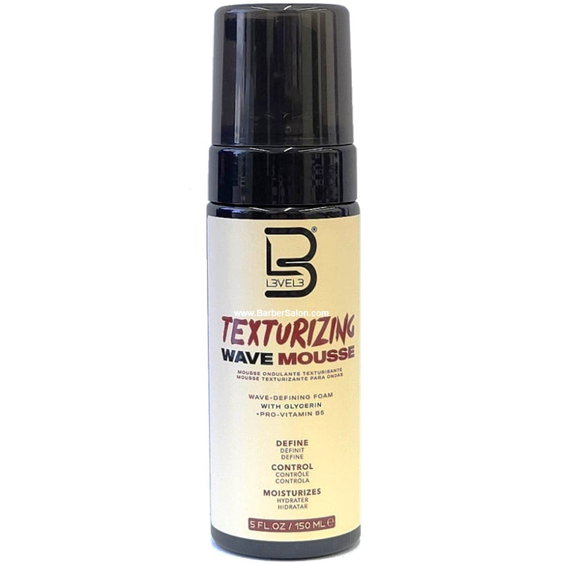 L3VEL3 Texturizing Wave Mousse 5 oz