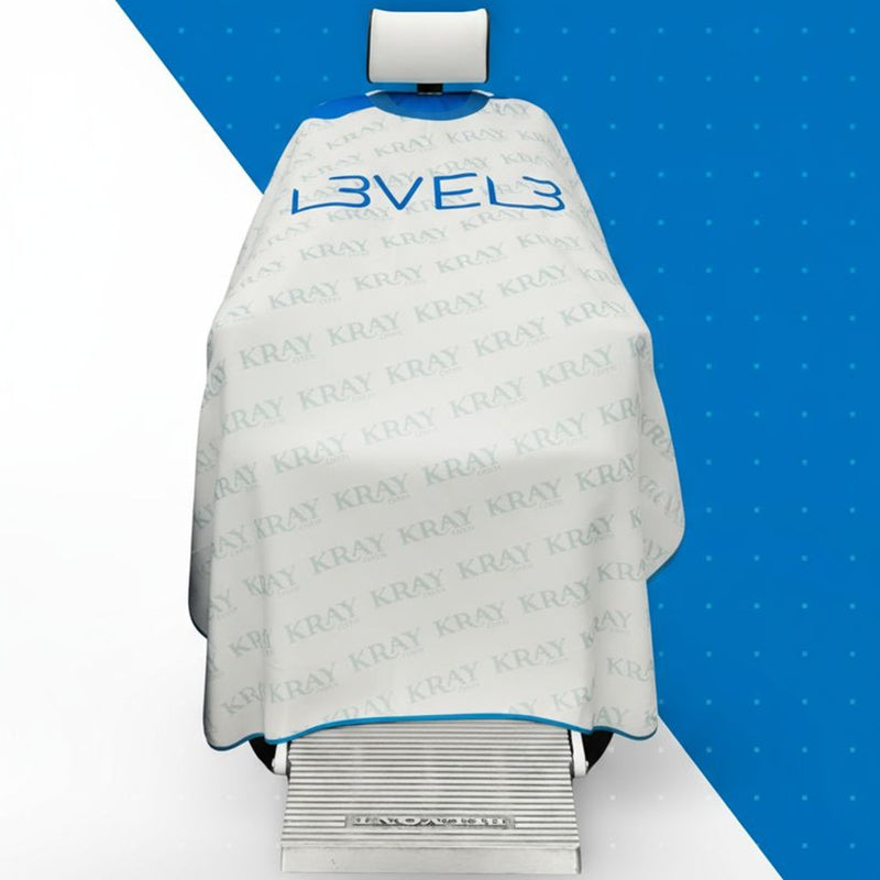 L3VEL3 Professional Rubber Neck Cutting Cape [5 Color Options]