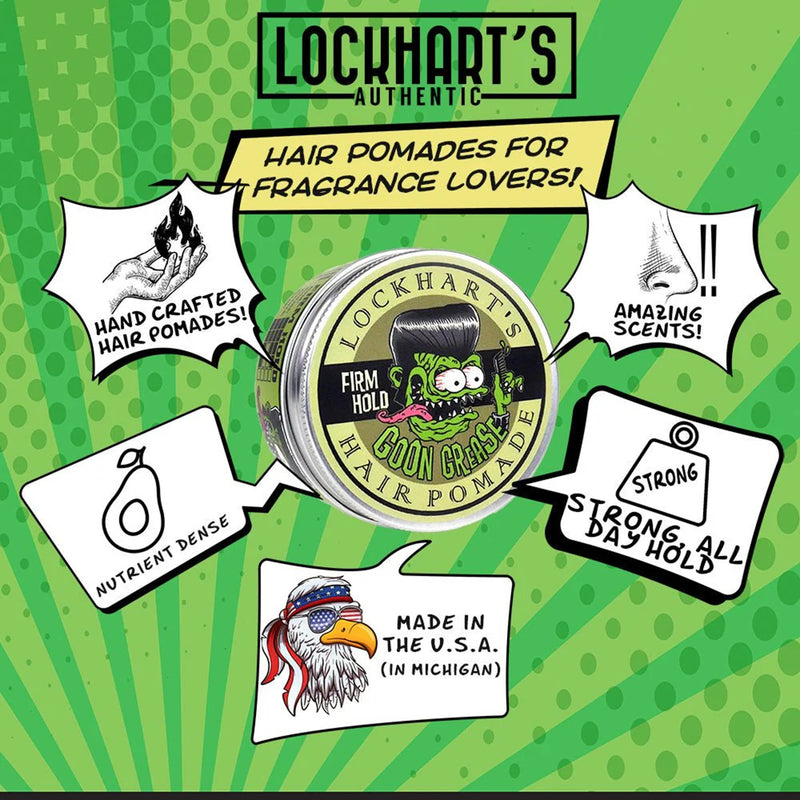 Lockhart's Goon Grease Hair Pomade 3.4 oz