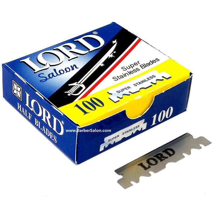 Lord Saloon Single Edge Super Stainless 100 Blades