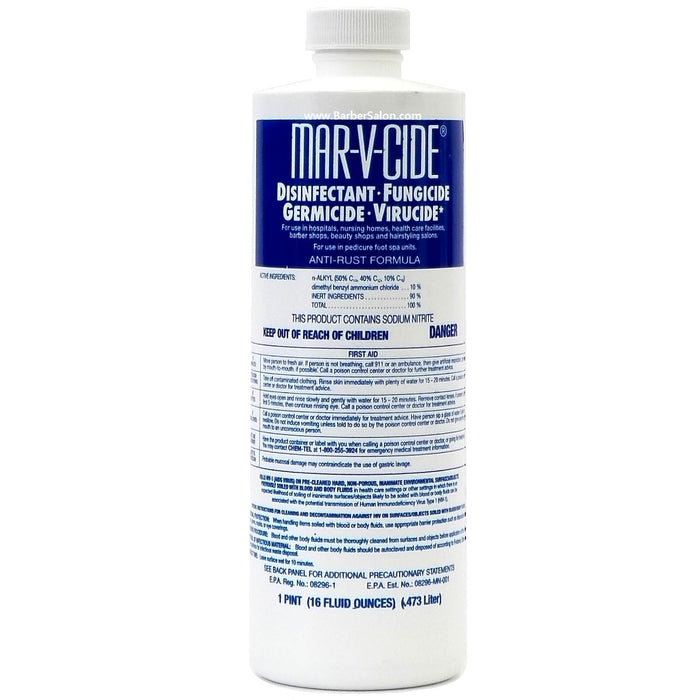 Marvy Mar-V-Cide Disinfectant, Germicide 16 oz