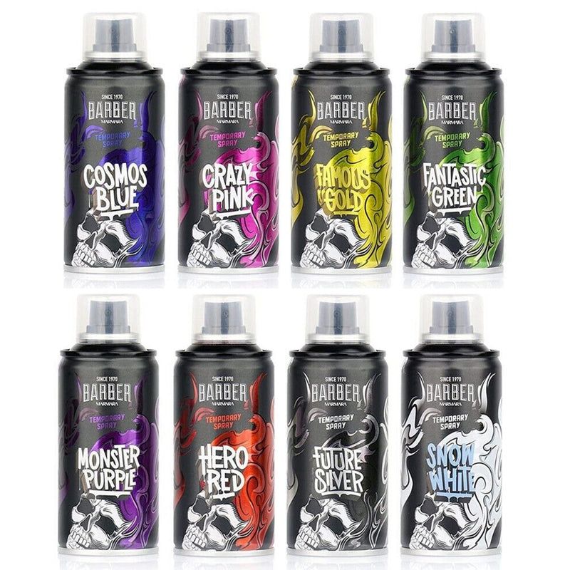 Marmara Barber Temporary Color Spray 5.07 oz [Various Color Options]