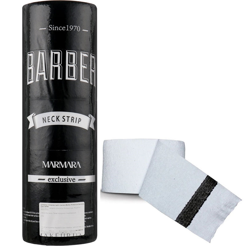 Marmara Barber Neck Strips Rolls 500 Strips [White]