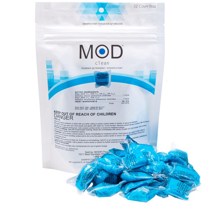 Mod Clean Disinfectant Pods 32 Count