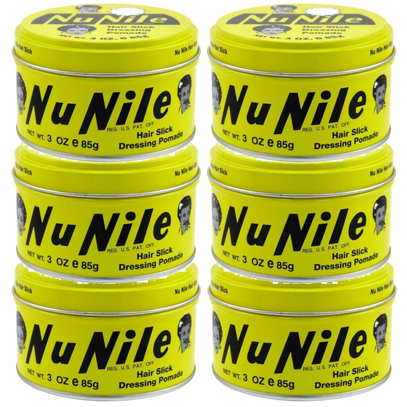 Murray's Nu Nile Hair Slick Dressing Pomade 3 oz - 6 Pack (Bulk)