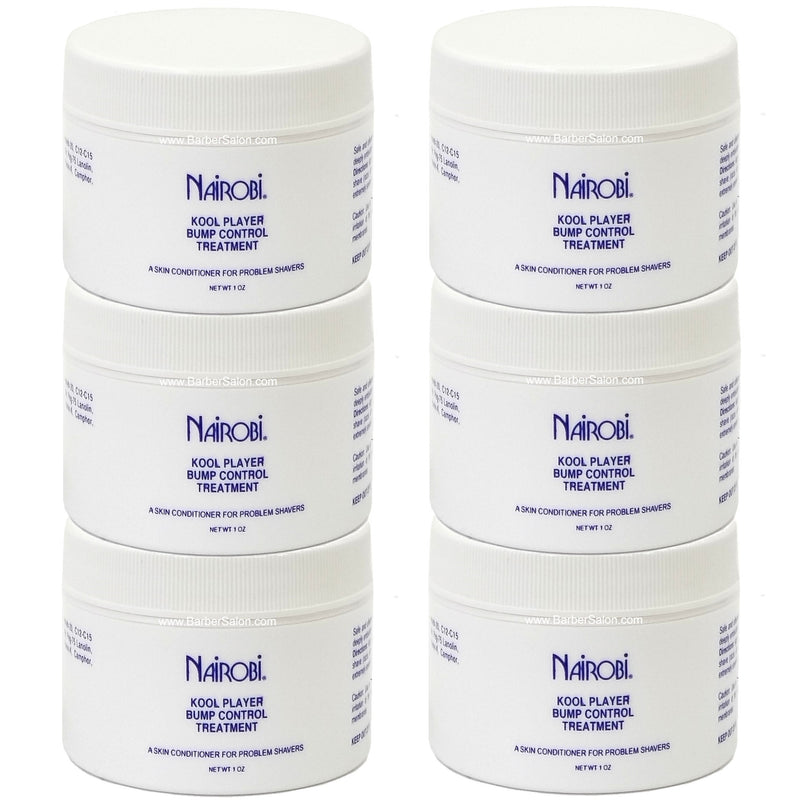 Nairobi Kool Player Bump Control Treatment 1 oz - 6 Pack (Bulk)