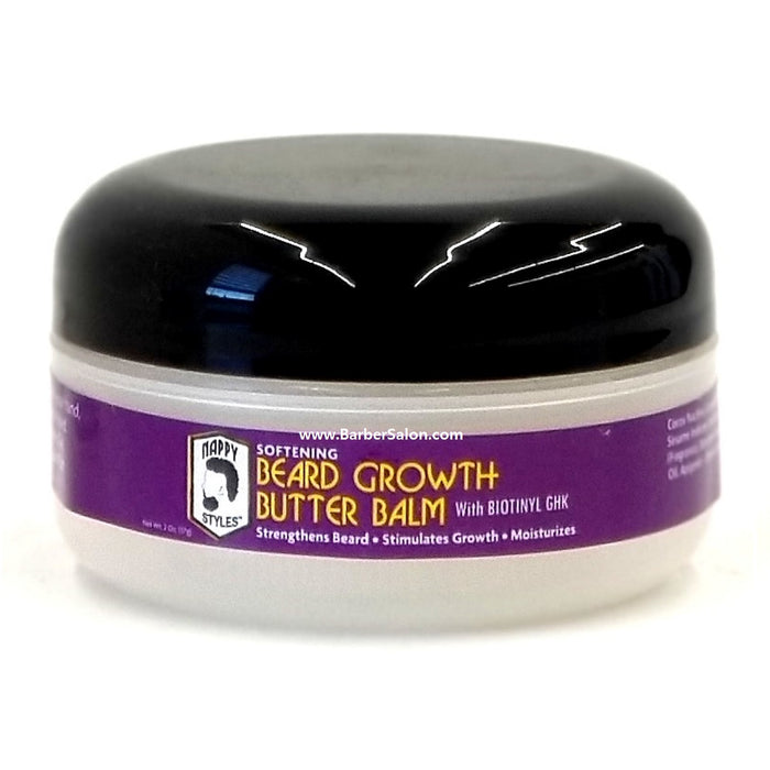 Nappy Styles Softening Beard Growth Butter Balm 2 oz