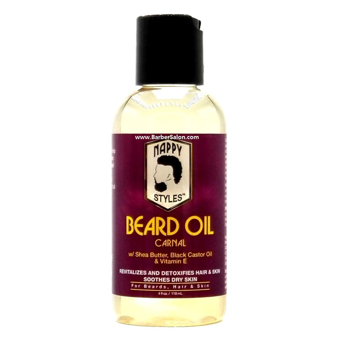 Nappy Styles Carnal Beard & Hair Oil 4 oz