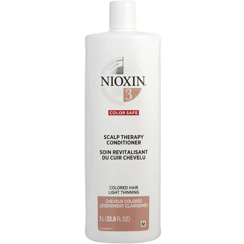 Nioxin Scalp + Hair Conditioner System No.3 for Colored Hair Progressed Thinning 33.8 oz